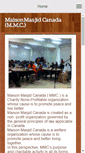 Mobile Screenshot of masjidcanada.org